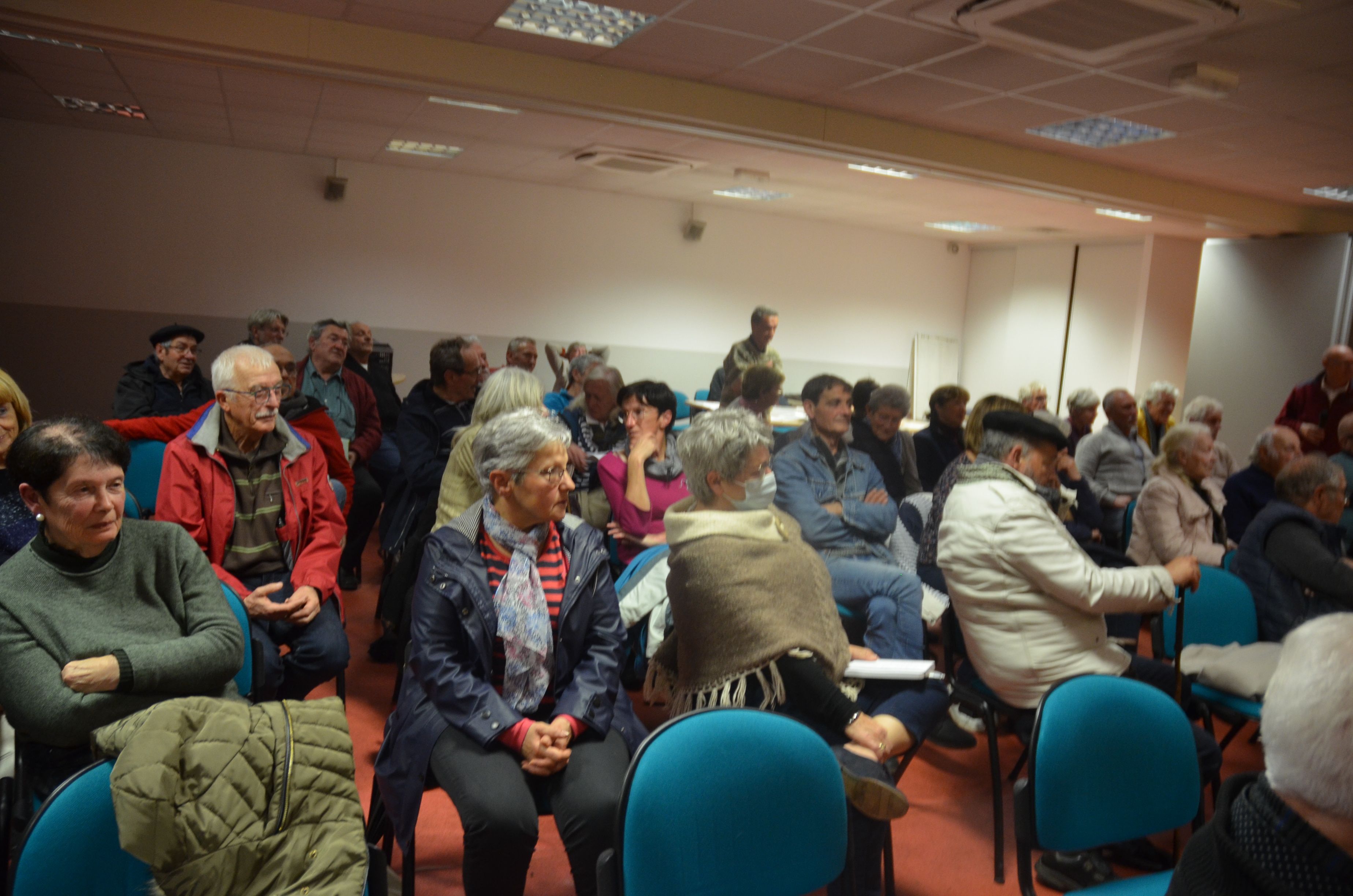 Le public (50 personnes)